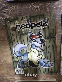 Les magazines officiels de Neopets 1-20 sont tous originaux et j'ai les posters attachés.