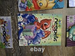 Les magazines officiels de Neopets 1-20 sont tous originaux et j'ai les posters attachés.