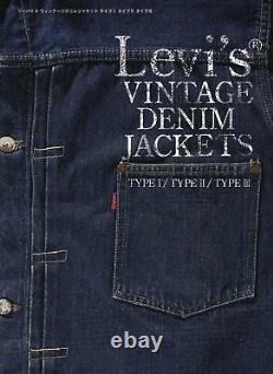 Levi's Vintage Denim Jackets Rare Design Magazine Collection De Livres Type 1-3 Japon