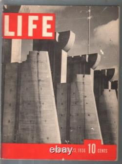 Life 11/23/1936-1er numéro-édition promo rare-environ 6 1/2 x 8 1/2-VG+
