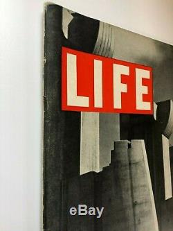Life Magazine 23 Novembre 1936 Premiers Édition Very Fine Full Size Originale