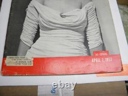 Life Magazine 7 avril 1952 Marilyn Monroe La Parole de Hollywood OVNI