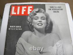 Life Magazine 7 avril 1952 Marilyn Monroe La Parole de Hollywood OVNI