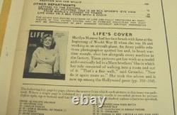 Life Magazine 7 avril 1952 Marilyn Monroe La Parole de Hollywood OVNI