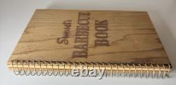 Livre de barbecue Vintage Sunsets 1938 Couverture en bois Première édition