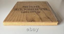 Livre de barbecue Vintage Sunsets 1938 Couverture en bois Première édition