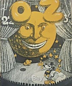 Londres Oz Magazine Oz N ° 22 Mickey Mouse Sourire Lune