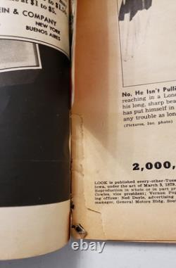 Look Magazine Décembre 21, 1937 Shirley Temple Une Histoire de Noël Ralphie BBGun