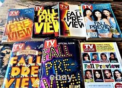 Lot De 19 Magazines-guides Tv Vintage/1980s, 1990s, 2000s/good To Acceptable