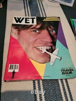 Lot Of Wet Magazine Gourmet Baignoire 7 Numéros 79-80 Bon-fair Cond. Livraison Gratuite