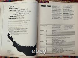 Lot de 13-TAKE ONE Magazine 1971 à 1976 Interviews/Reviews/Pics de Films-RARE