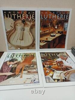 Lot de 15 numéros du magazine AMERICAN LUTHERIE, 2012-2022.