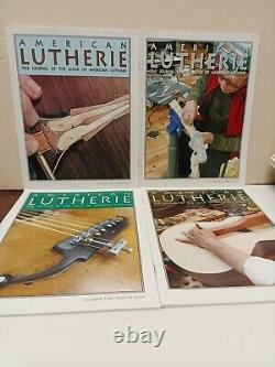 Lot de 15 numéros du magazine AMERICAN LUTHERIE, 2012-2022.