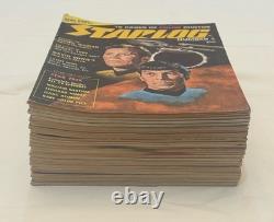 Lot de 25 magazines Starlog numéros 1 à 25 août 1976 à août 1979