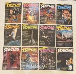 Lot de 25 magazines Starlog numéros 1 à 25 août 1976 à août 1979