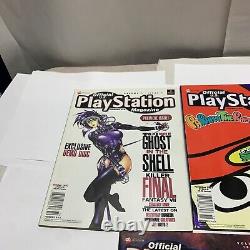 Lot de 5 magazines officiels américains de jeux vidéo Playstation ! Numéros 1 à 5 RARE #1