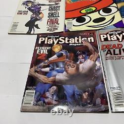 Lot de 5 magazines officiels américains de jeux vidéo Playstation ! Numéros 1 à 5 RARE #1