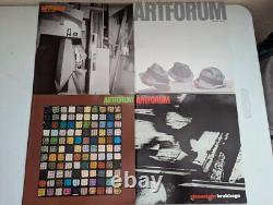 Lot de 56 numéros uniques du magazine Artforum vintage - années 1960 et 1970 Bon état