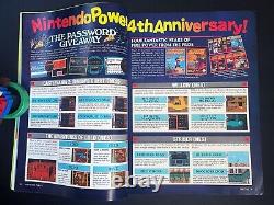 Lot de 9 magazines Nintendo Power n°32-40 Excellent-Près de la perfection Complet RARE