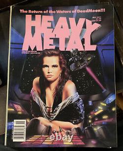 Lourd Metal Magazine Lot De 12 Numéros De 1989, 1990, 1991 Et 1993