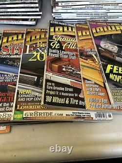 Lowrider Magazine Lot 47 Numéros Total 1995- 2001
