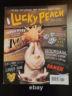 Lucky Peach Issue 1 Été 2011 Mint Near Perfect Condition Magazine