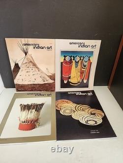 MAGAZINE D'ART DES AMÉRINDIENS 1979 À 1989 2 NUMÉROS COMPLETS 1977 / 2 NUMÉROS 1978