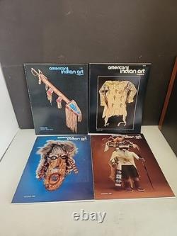 MAGAZINE D'ART DES AMÉRINDIENS 1979 À 1989 2 NUMÉROS COMPLETS 1977 / 2 NUMÉROS 1978