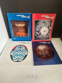 MAGAZINE D'ART DES AMÉRINDIENS 1979 À 1989 2 NUMÉROS COMPLETS 1977 / 2 NUMÉROS 1978