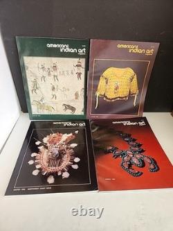 MAGAZINE D'ART DES AMÉRINDIENS 1979 À 1989 2 NUMÉROS COMPLETS 1977 / 2 NUMÉROS 1978