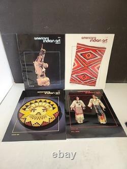 MAGAZINE D'ART DES AMÉRINDIENS 1979 À 1989 2 NUMÉROS COMPLETS 1977 / 2 NUMÉROS 1978