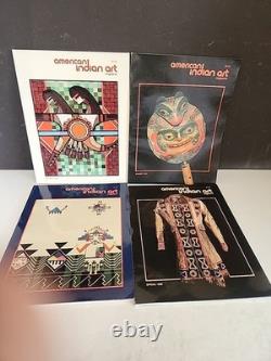 MAGAZINE D'ART DES AMÉRINDIENS 1979 À 1989 2 NUMÉROS COMPLETS 1977 / 2 NUMÉROS 1978