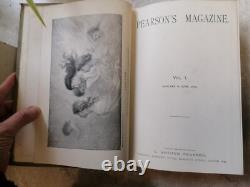 MAGAZINE PEARSON VOL I Servitude Pénale JAN JUI 1ER / PREMIÈRE ÉDITION 1896
