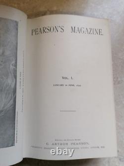 MAGAZINE PEARSON VOL I Servitude Pénale JAN JUI 1ER / PREMIÈRE ÉDITION 1896