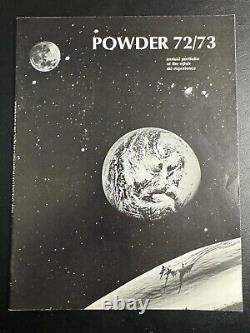 MAGAZINE POWDER Vol. 1 No. 1 Première Édition Ultra rare magazine de ski NOUVEAU STOCK ANCIEN