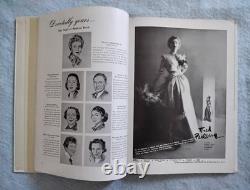 MODERN BRIDE Magazine relié Vol. 1 No. 1 Automne 1949 Premier numéro Signet signé