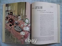 MODERN BRIDE Magazine relié Vol. 1 No. 1 Automne 1949 Premier numéro Signet signé