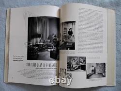 MODERN BRIDE Magazine relié Vol. 1 No. 1 Automne 1949 Premier numéro Signet signé