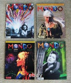 MONDO 2000 Lot #3, #4, #6, #7 (1991-1992) Comme neuf