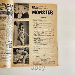 MONSTER PARADE Magazine 1ère Édition Sept 1958 GGA Buxom TV & cinéma Horreur