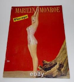 Maco 1953 Marilyn Monroe Pin-ups Magazine Rappelé Edition