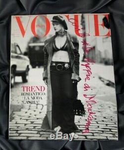 Madonna Vogue Magazine Italie 1992 Epoque De L'érotisme Et Du Sexe Publication Italienne Rare