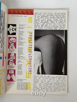 Madonna en couverture Mars 1984 i-D mag n° 15 Madonna Sexsense Terry Jones FIORUCCI