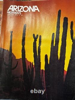 Magazine Arizona Highways lot de 57