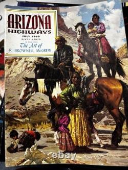Magazine Arizona Highways lot de 57