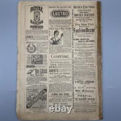 Magazine Bazar de la mode de New York n° 36, oct. 1882, George Munro avec planche en couleur