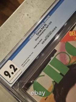 Magazine Circus 1970 ? CGC 9.2 ? JOHN LENNON ? Yoko Ono RARE SAMPLE COPY