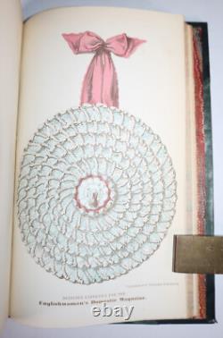 Magazine Domestique des Anglaises de 1861 11 Illustrations en Couleur Mode Vestimentaire