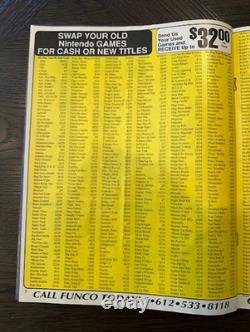 Magazine Game Informer Numéro #1 (RARE) + Numéro #2, #3, #4, #5 (dans l'emballage) & #6