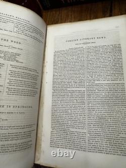 Magazine Grahams rare première édition 1846 Edgar Allan Poe James Fenimore Cooper